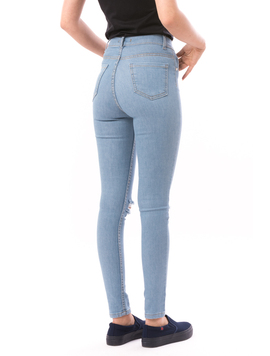 Jeans Dama RipedBlue Bleu